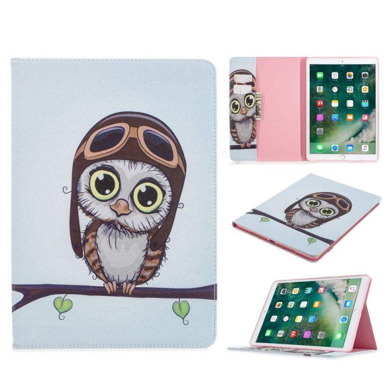 Étui iPad 10.2" (2020) (2019) Hibou Voyageur