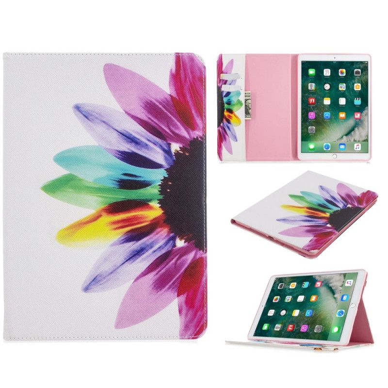 Étui iPad 10.2" (2020) (2019) Peinture Fleur