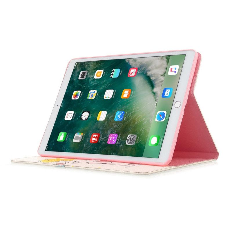 Étui iPad 10.2"(2020) (2019) Éléphant Sous La Pluie