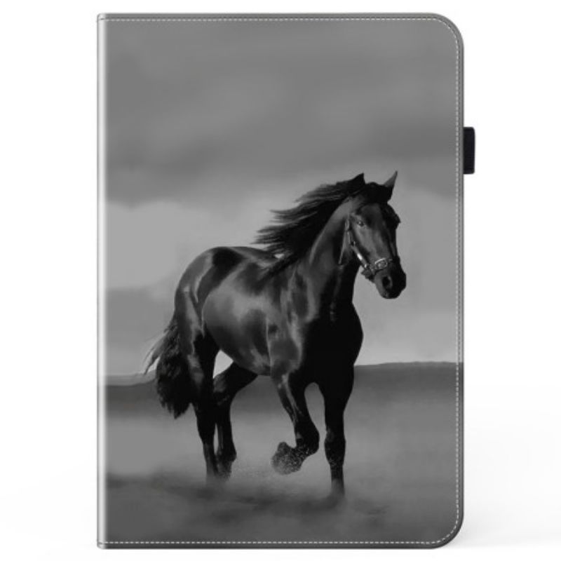 Étui iPad (2025) / 10.9 (2022) Cheval Noir