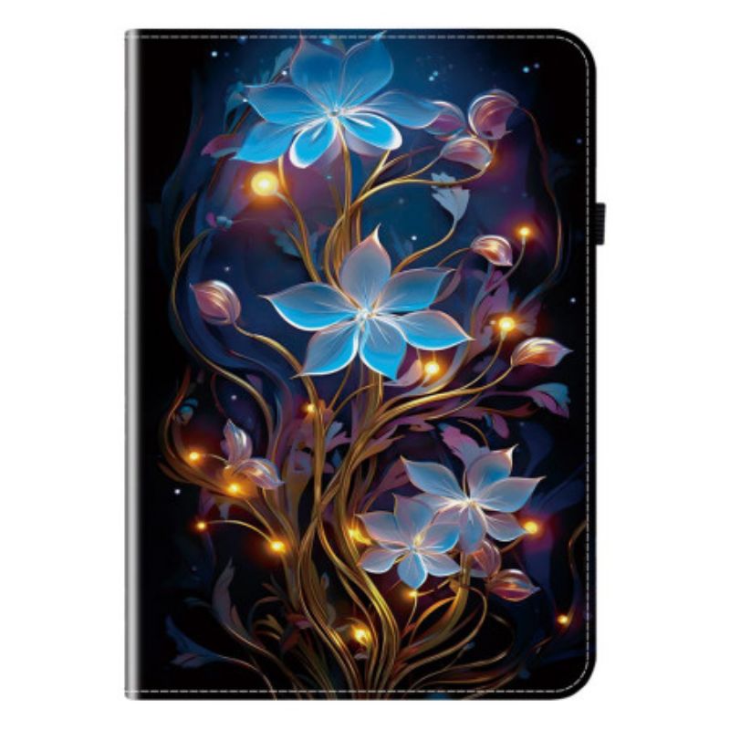 Étui iPad (2025) / 10.9 (2022) Fleurettes