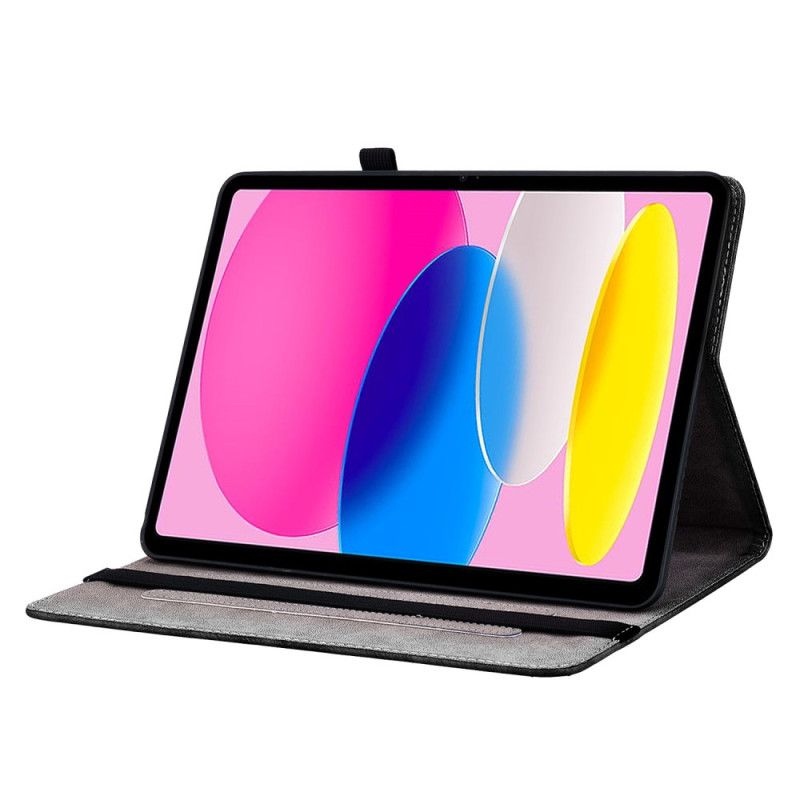 Étui iPad (2025) / 10.9 (2022) Fleurs de Jade