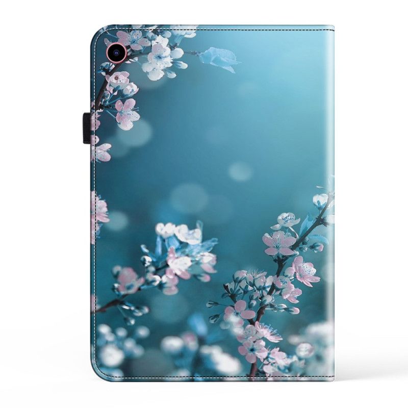 Étui iPad (2025) / 10.9 (2022) Fleurs de Pêche