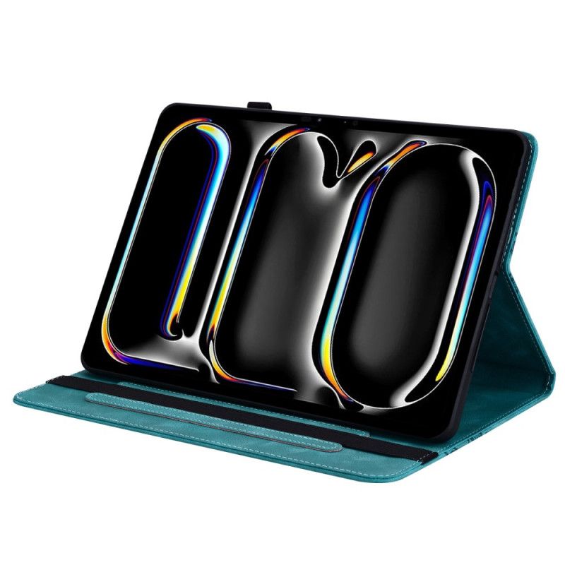 Étui iPad Pro 13 (2025) / 13 (2024) Effet Daim Coeur