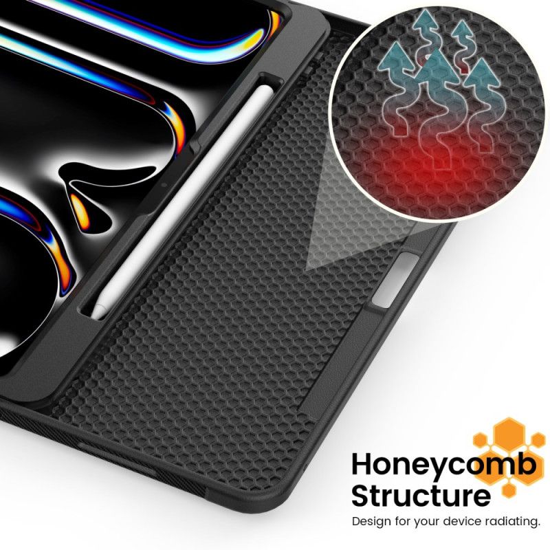 Étui iPad Pro 13 (2025) / 13 (2024) Porte-Cartes et Support Magnétique