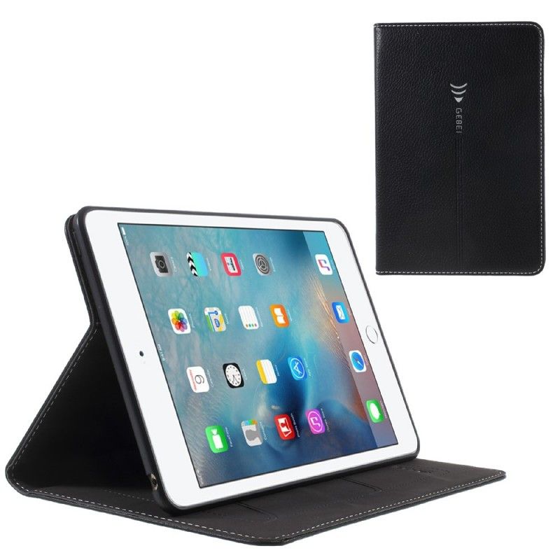 Flip Cover iPad Mini 4 Gebei Simili Cuir Litchi