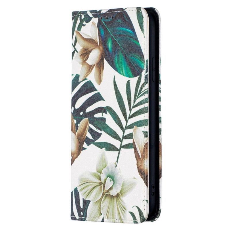 Flip Cover iPhone 11 Feuilles