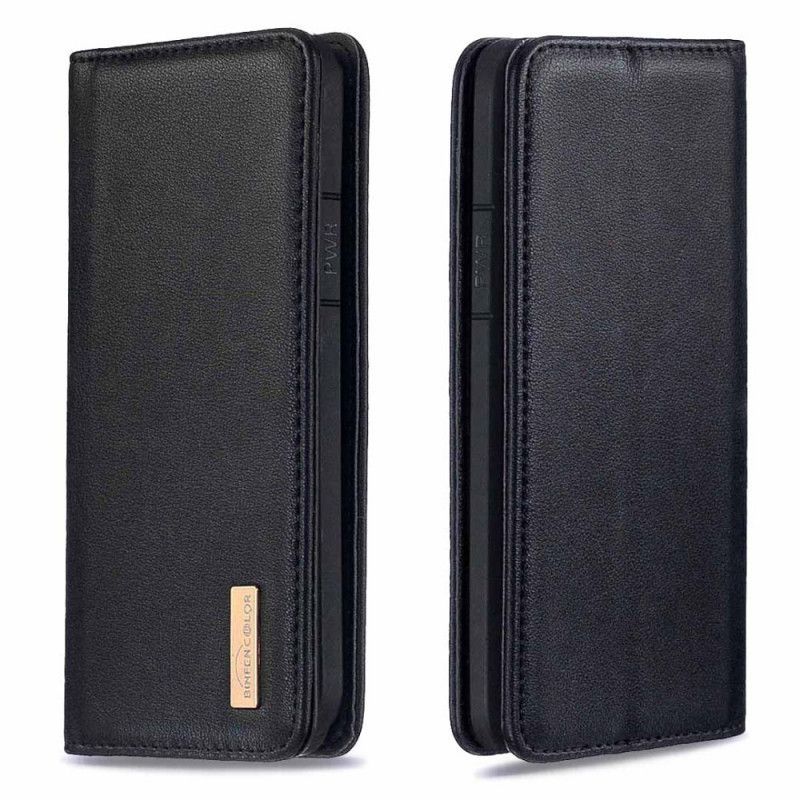 Flip Cover iPhone 11 Pro Cuir Véritable Coque Détachable