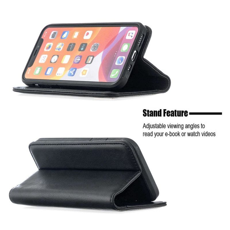 Flip Cover iPhone 11 Pro Cuir Véritable Coque Détachable