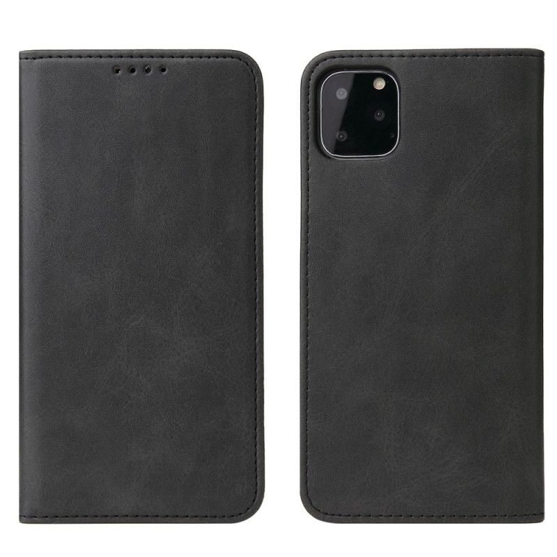 Flip Cover iPhone 11 Pro Effet Cuir Business Style Plus