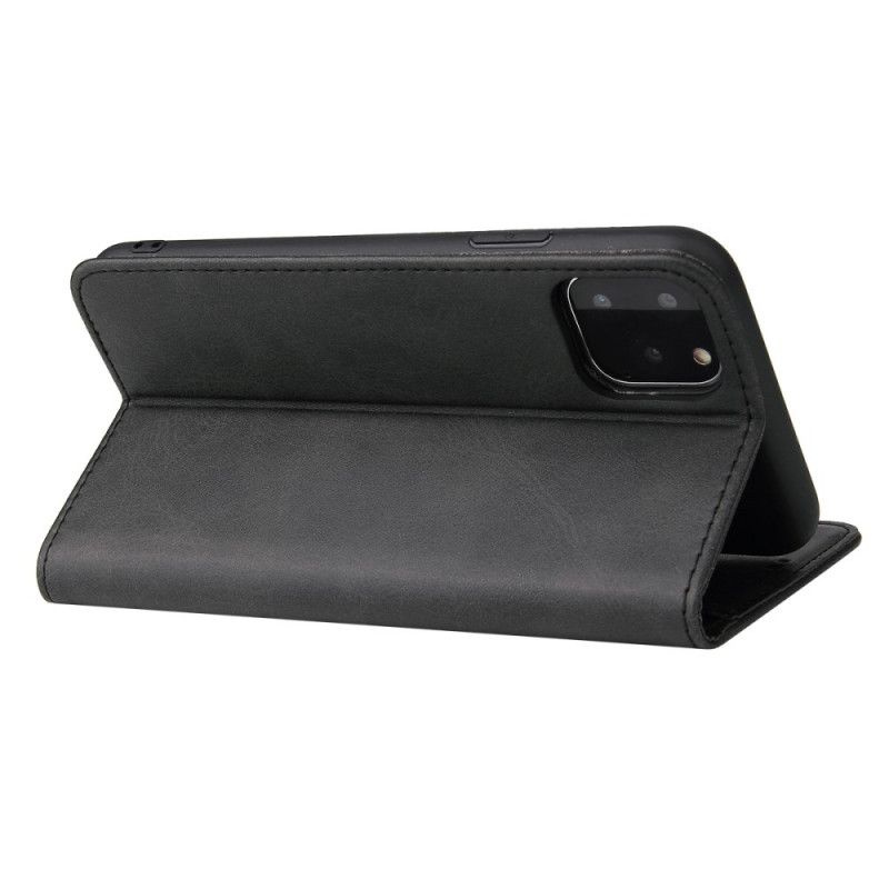 Flip Cover iPhone 11 Pro Effet Cuir Business Style Plus
