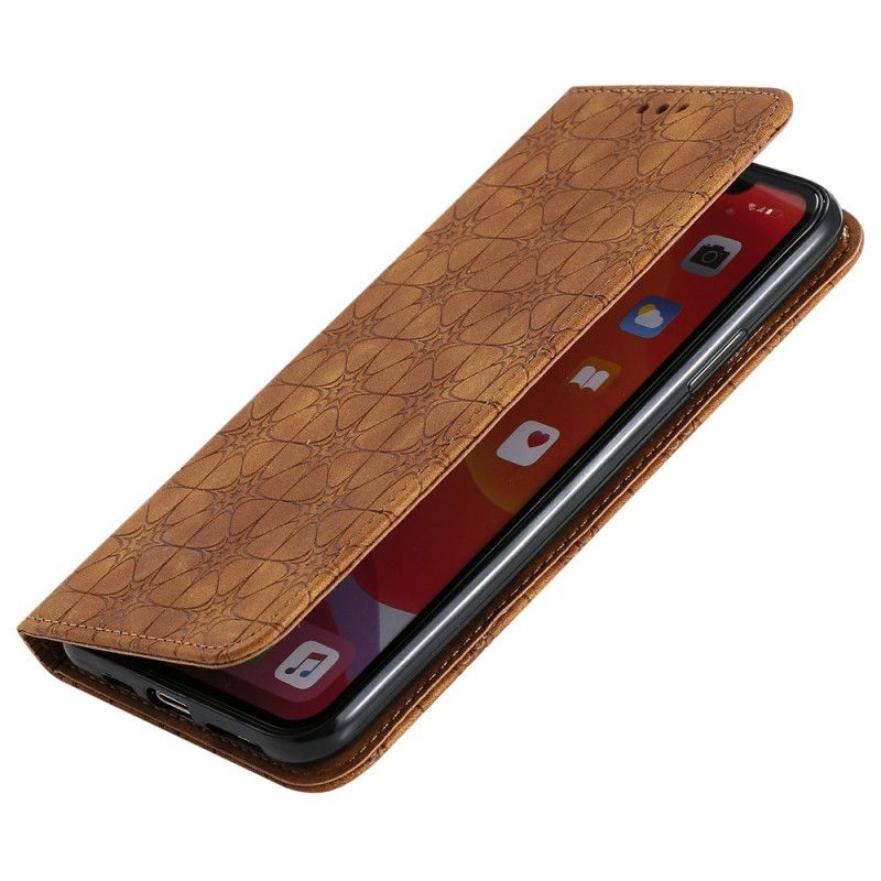 Flip Cover iPhone 11 Pro Max Fleurs Baroques