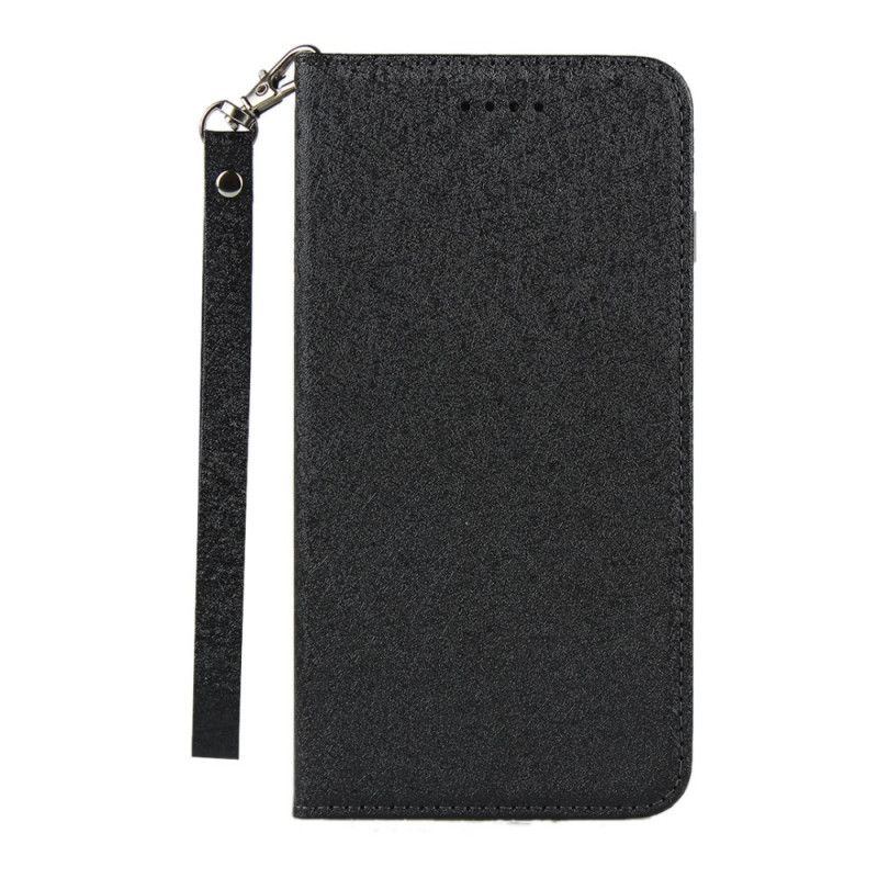 Flip Cover iPhone 11 Pro Max Style Cuir Douceur Avec Lanière