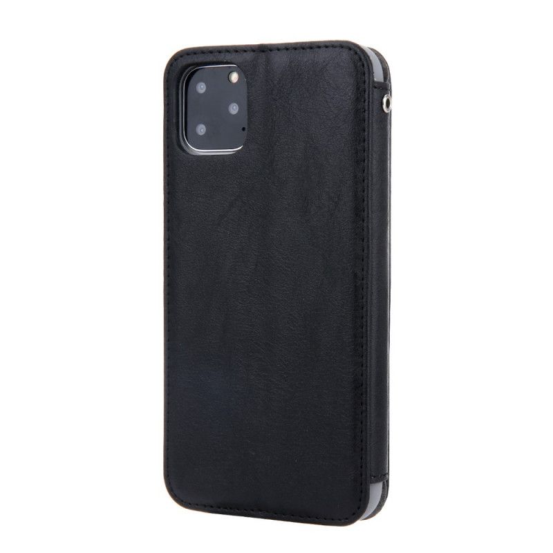 Flip Cover iPhone 11 Pro Max Style Cuir Finesse