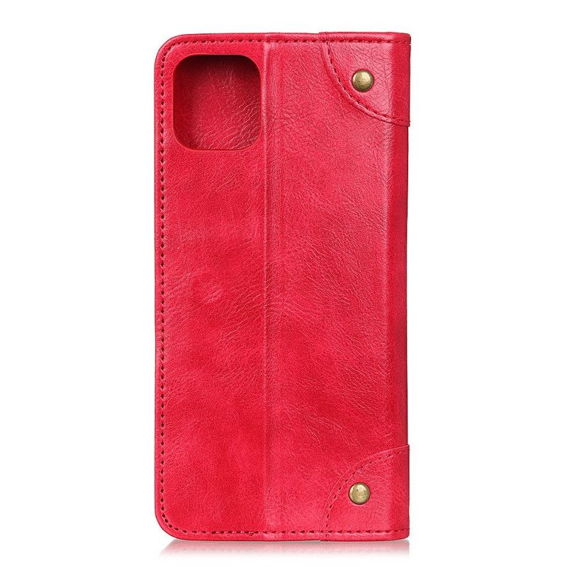 Flip Cover iPhone 11 Pro Max Version Rivets Vintage