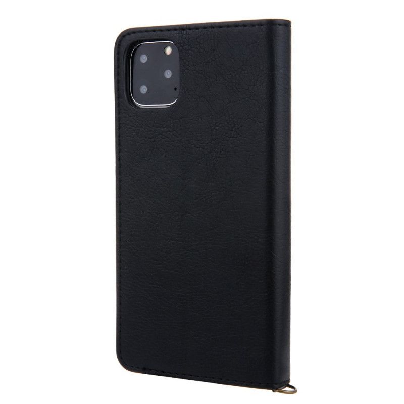 Flip Cover iPhone 11 Pro Style Cuir Classe Première