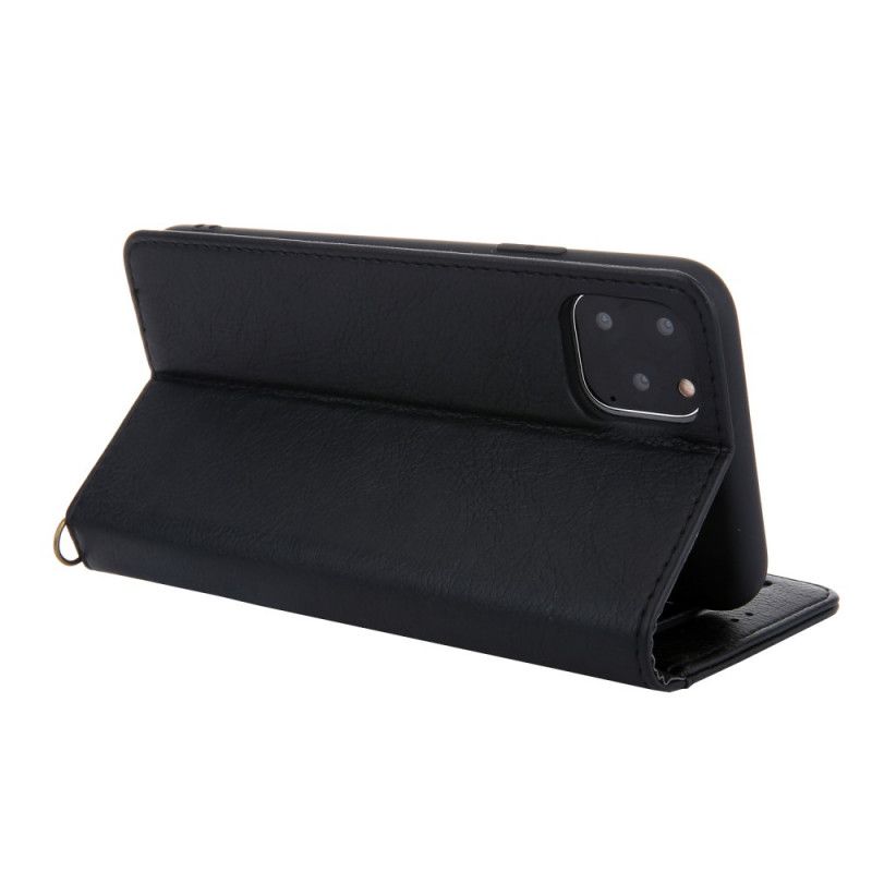 Flip Cover iPhone 11 Pro Style Cuir Classe Première