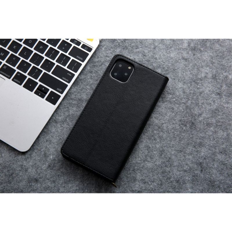 Flip Cover iPhone 11 Pro Style Cuir Classe Première