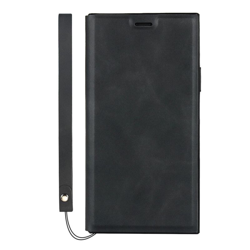 Flip Cover iPhone 11 Pro Style Cuir Douceur Soie