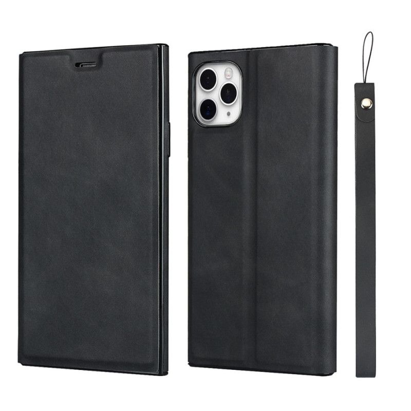 Flip Cover iPhone 11 Pro Style Cuir Douceur Soie