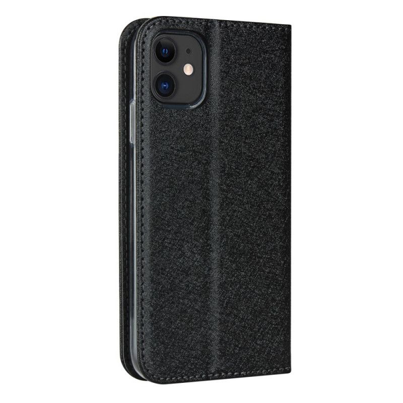 Flip Cover iPhone 11 Style Cuir Douceur Avec Lanière