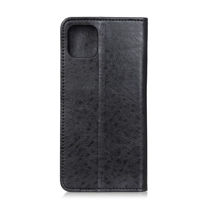 Flip Cover iPhone 11 Version Cuir Fendu