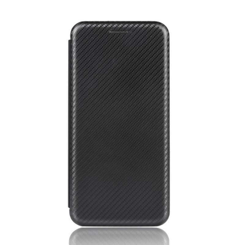 Flip Cover iPhone 12 / 12 Pro Fibre Carbone