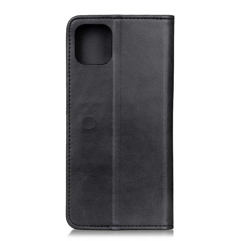 Flip Cover iPhone 12 Pro Max Cuir Fendu Mat