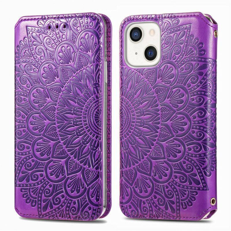 Flip Cover iPhone 13 Mini Mandala