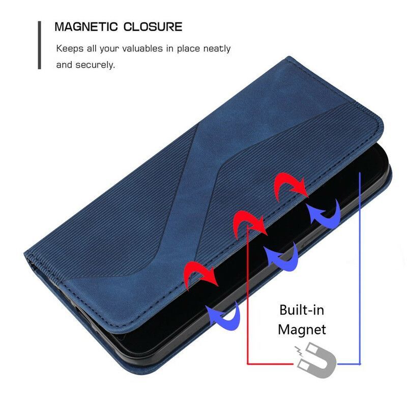 Flip Cover iPhone 13 Mini Style Cuir S-design