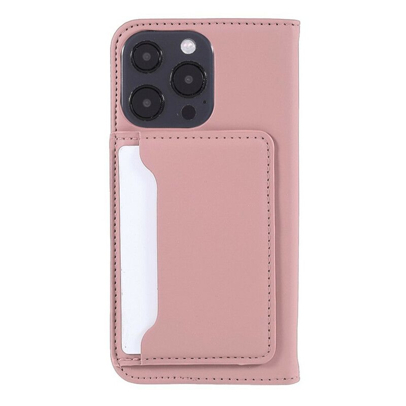 Flip Cover iPhone 13 Pro Max Porte-carte Support