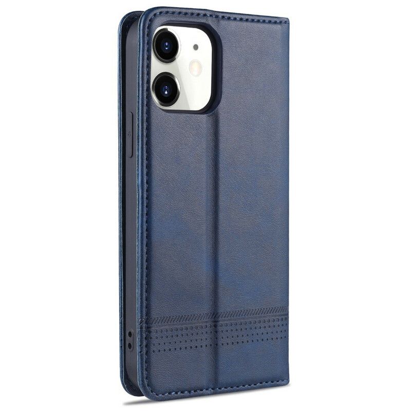 Flip Cover iPhone 13 Pro Style Cuir Azns