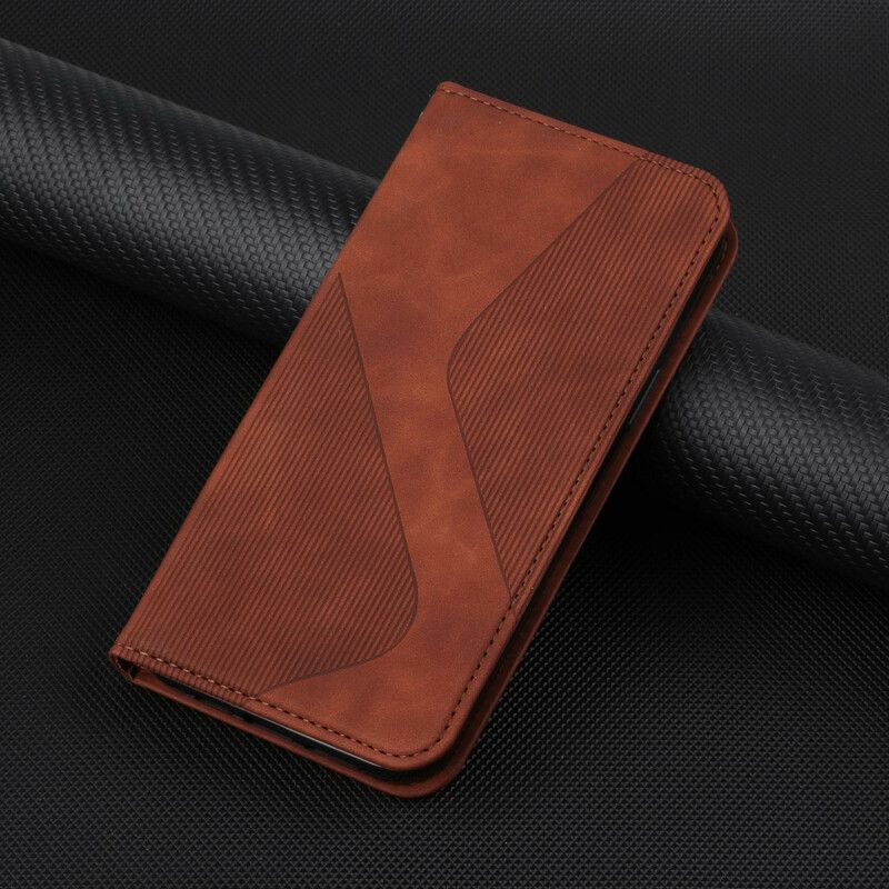 Flip Cover iPhone 13 Style Cuir S-design