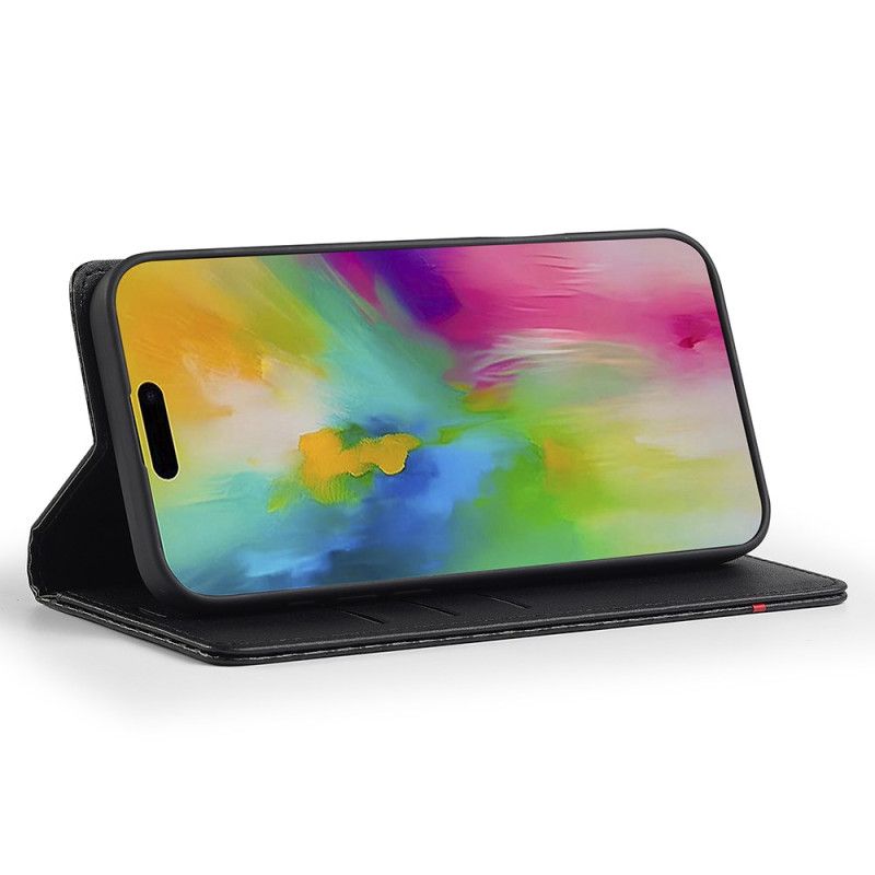 Flip Cover iPhone 17 Fibre Carbone LC.IMEEKE