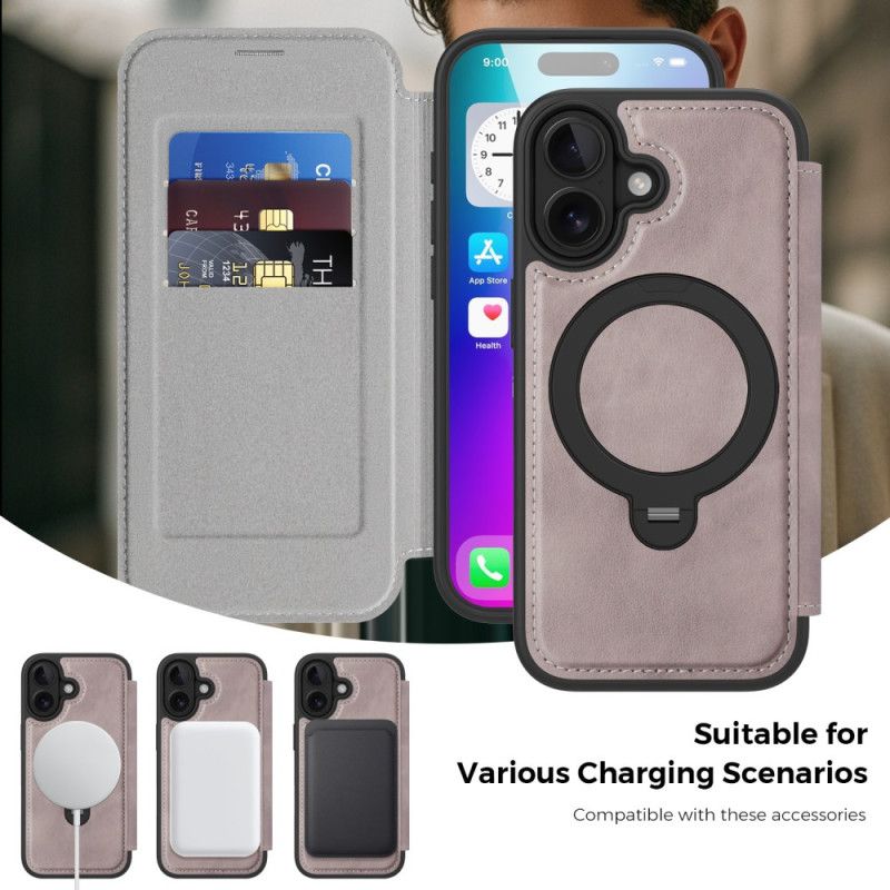 Flip Cover iPhone 17 Magsafe Blocage RFID Intégré