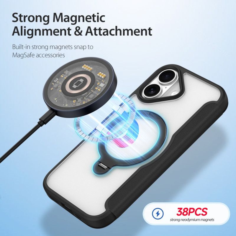 Flip Cover iPhone 17 MagSafe Skin X Pro Series avec Support DUX DUCIS