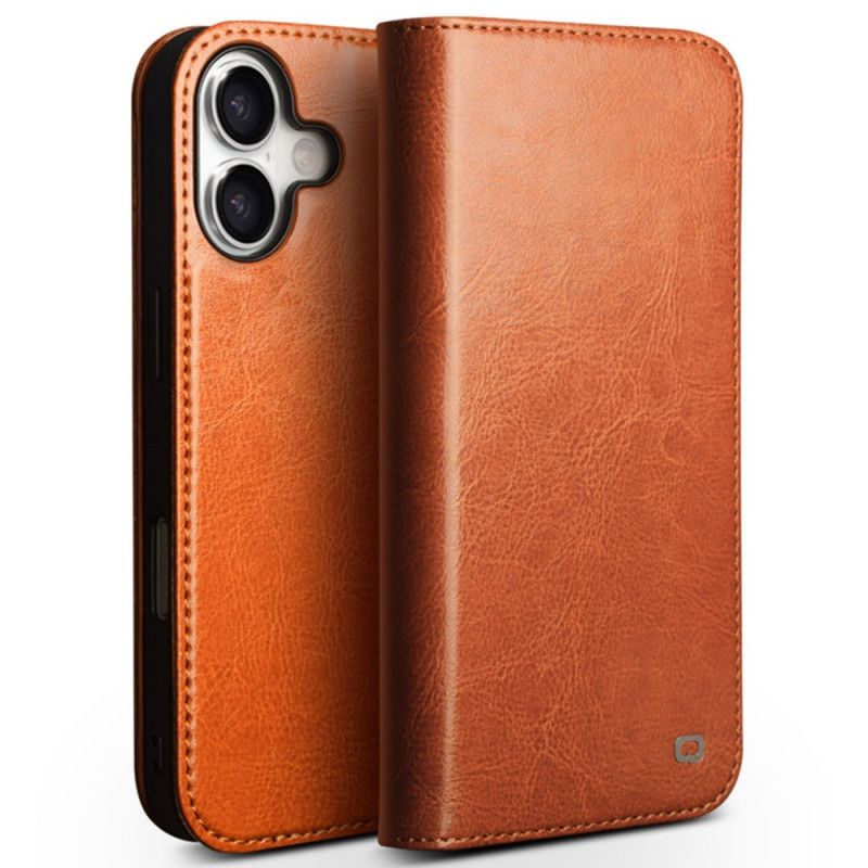 Flip Cover iPhone 17 Portefeuille Cuir QIALINO