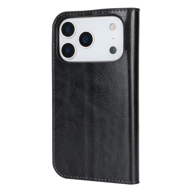 Flip Cover iPhone 17 Pro Cuir