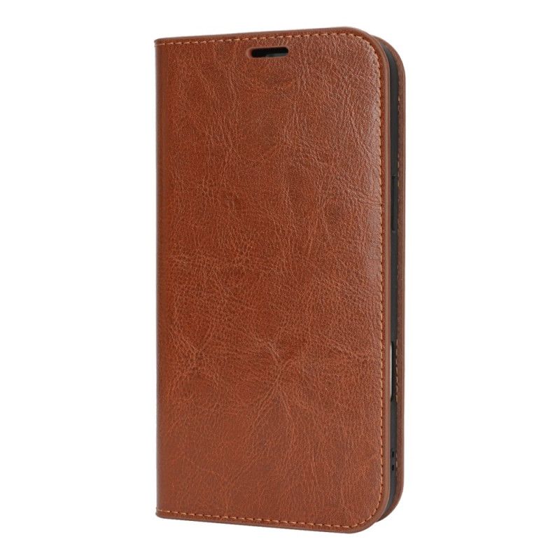 Flip Cover iPhone 17 Pro Max Cuir Véritable