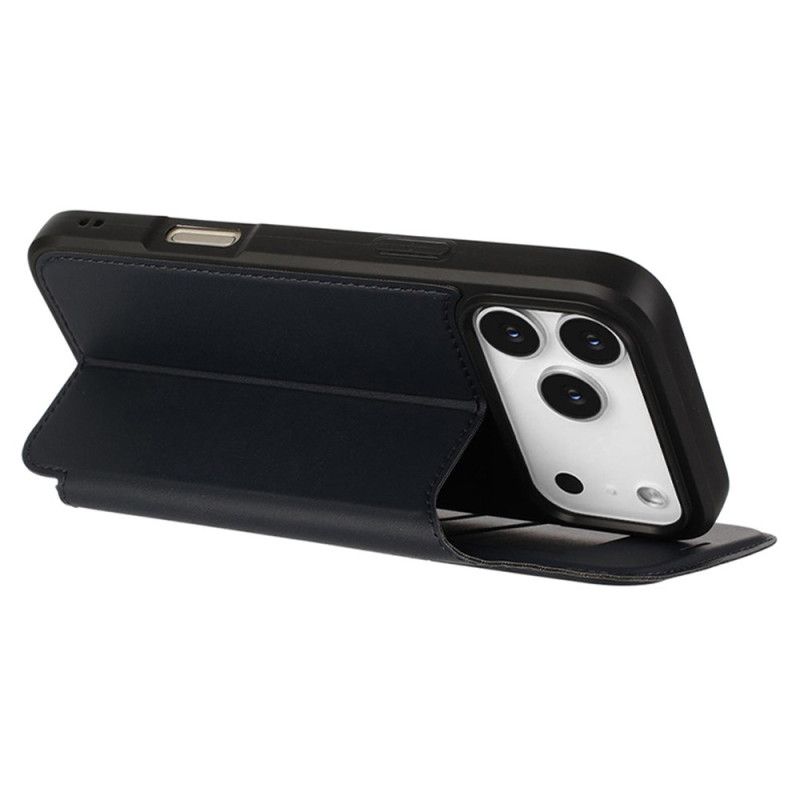 Flip Cover iPhone 17 Pro Max Fermeture Magnétique et Porte-Cartes