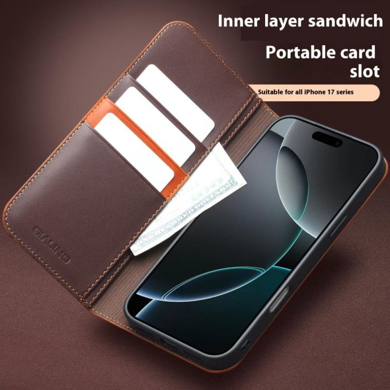 Flip Cover iPhone 17 Pro Max QIALINO