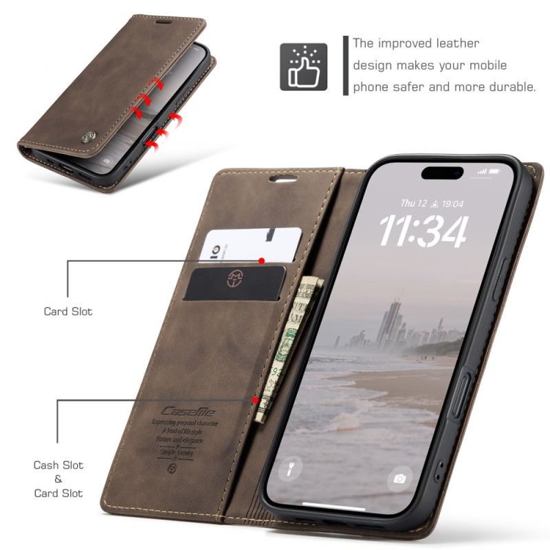 Flip Cover iPhone 17 Protection RFID CASEME