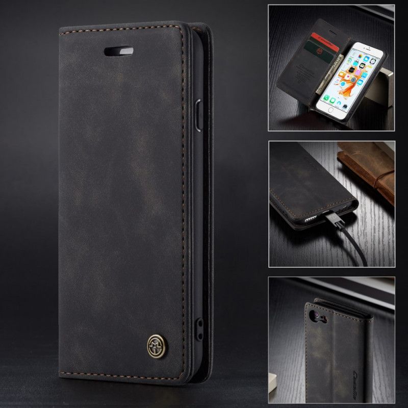 Flip Cover iPhone 6/6s Caseme Simili Cuir