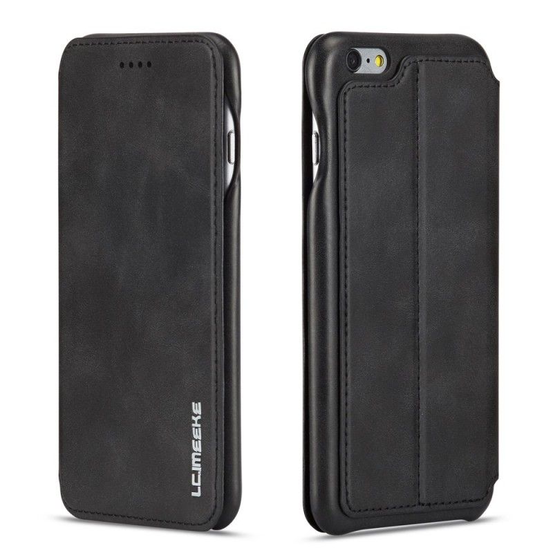 Flip Cover iPhone 6/6s Lc.imeeke Effet Cuir