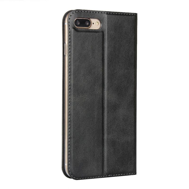 Flip Cover iPhone 8 Plus / 7 Plus Simili Cuir Avec Lanière