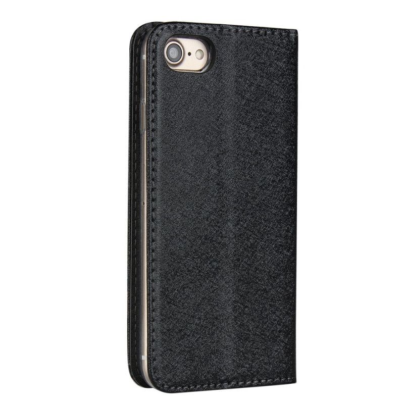 Flip Cover iPhone Se 2 / 8 / 7 Style Cuir Douceur Avec Lanière