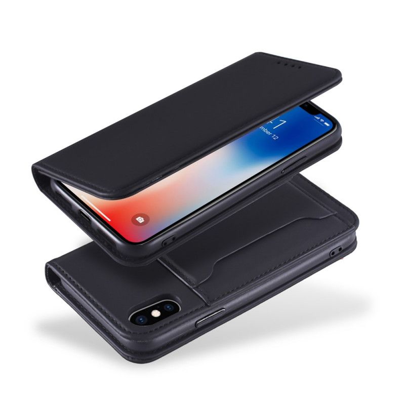 Flip Cover iPhone X / Xs Porte-carte Support