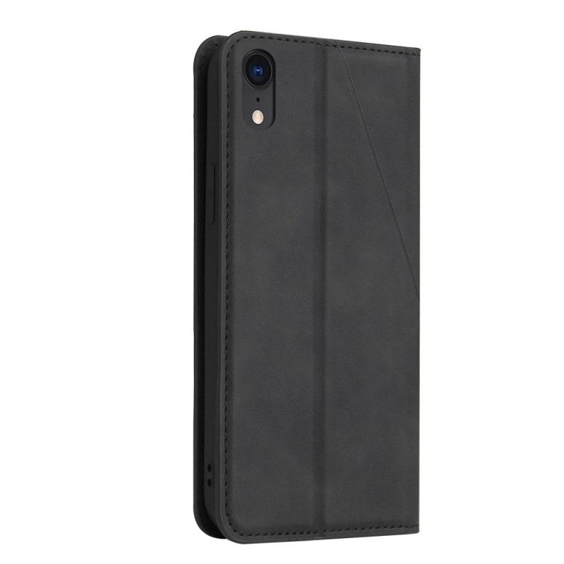 Flip Cover iPhone Xr Silky Touch Triangle