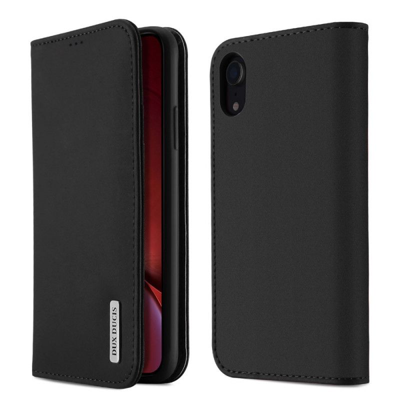 Flip Cover iPhone Xr Wish Series Dux-ducis