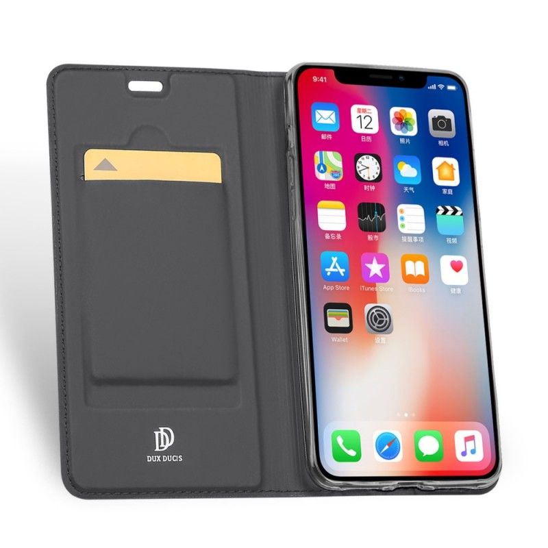 Flip Cover iPhone Xs Max First Class Serie